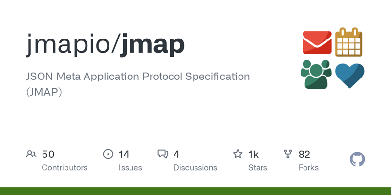 JMAP: The New Open Email Standard 1